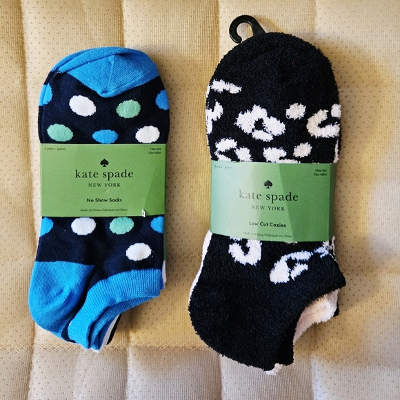 kate spade Accessories - Kate Spade 3pk Low Cut or No Show Socks